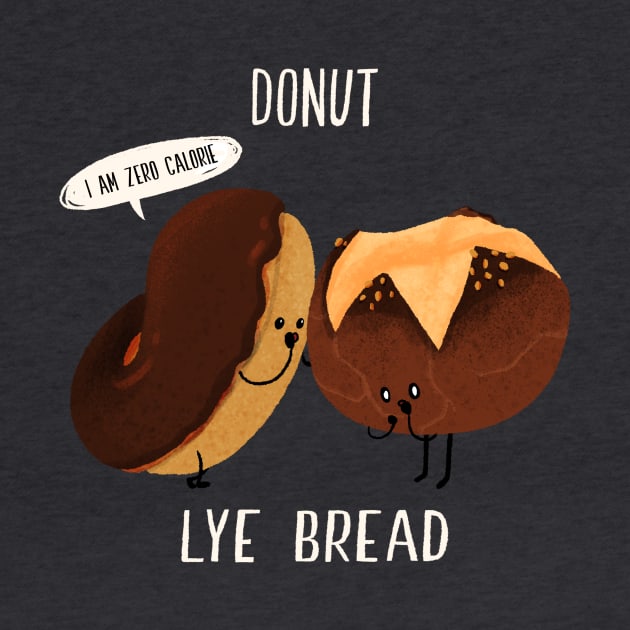 Donut Lye bread by BBvineart